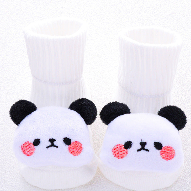 Baby Socks - Soft Cotton Infant Socks with Animal Designs