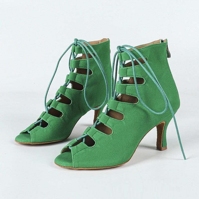 Women's Lace-up Latin Modern Jazz Dance Dance Shoe