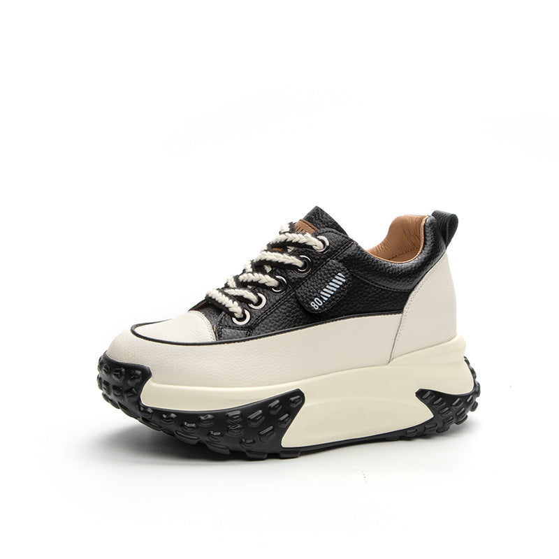 Women's Retro Platform Shoes - Fashion Statement Footwear