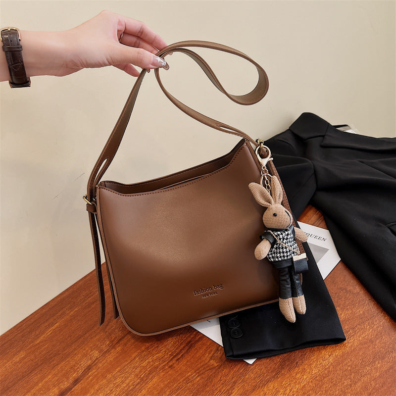 All-match Shoulder Messenger Bag Special-interest Design Commuter Bucket