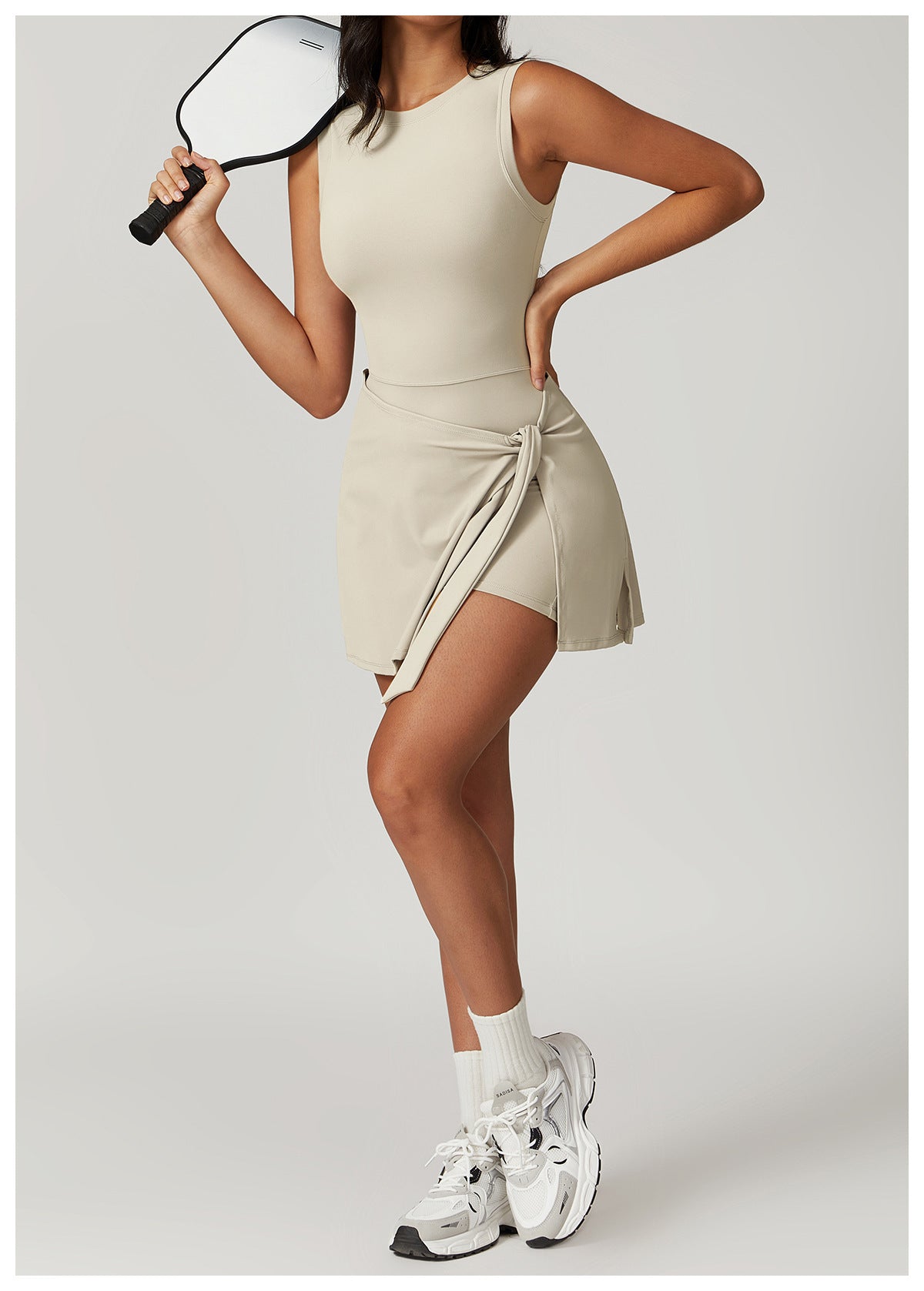 Women's Yoga Romper - Sleeveless Fitness Jumpsuit for Workouts