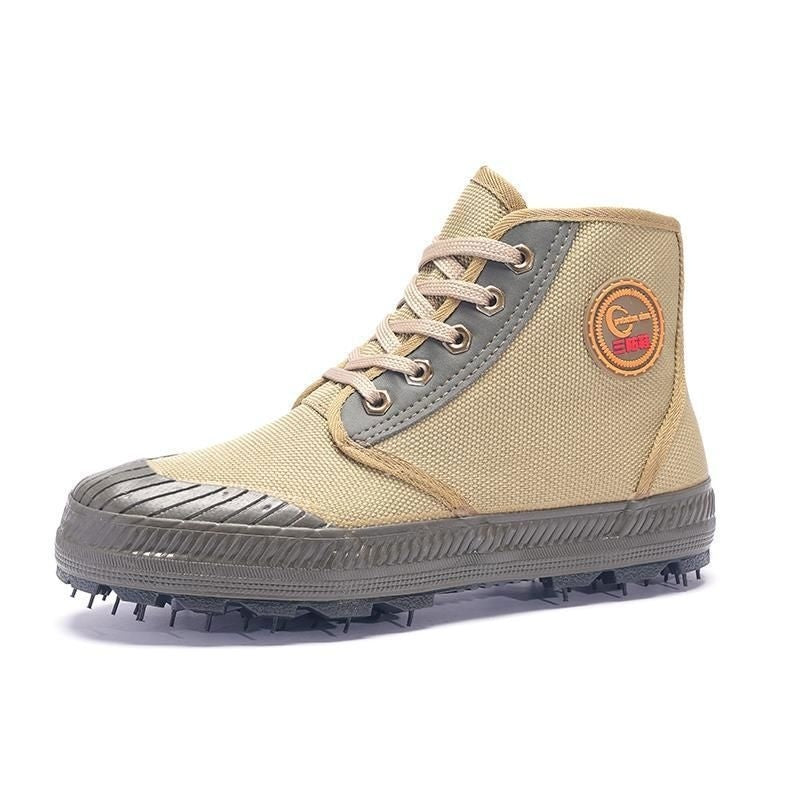 Yellow Glue Outdoor Mountaineering Three-proof Camouflage Shoes
