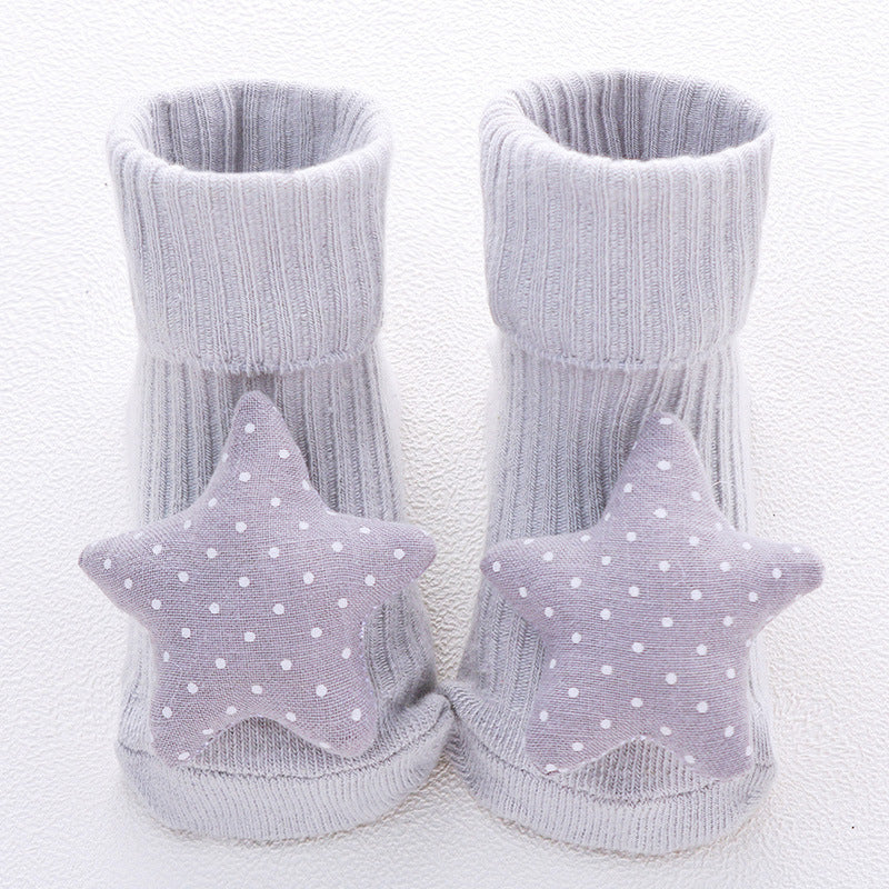 Baby Socks - Soft Cotton Infant Socks with Animal Designs