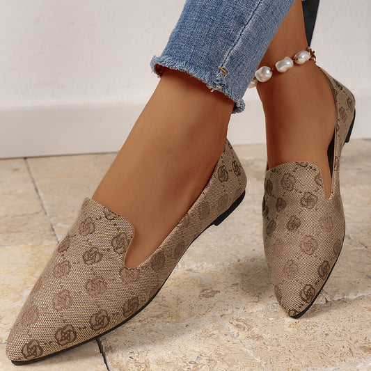 Casual Bag Head Cover Foot Shallow Mouth Flat Pumps