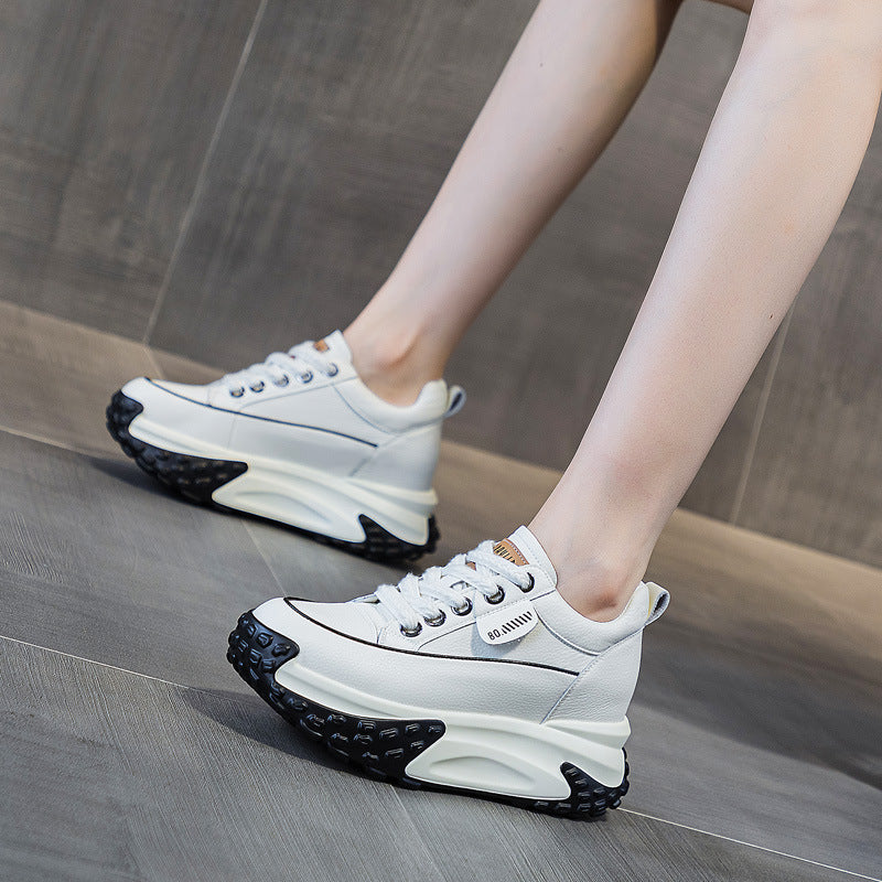 Women's Retro Platform Shoes - Fashion Statement Footwear