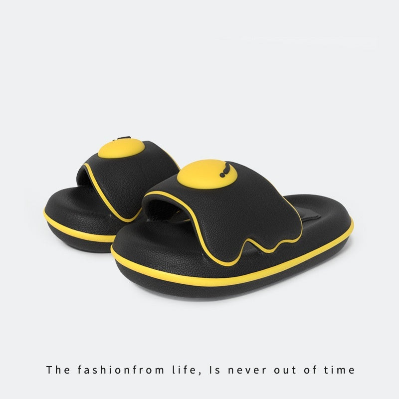 Home Couple's Thick Bottom Rhubarb Pie Outdoor Non-slip Slippers
