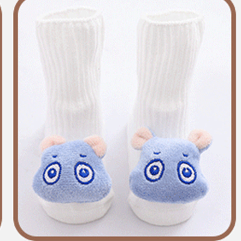 Baby Socks - Soft Cotton Infant Socks with Animal Designs