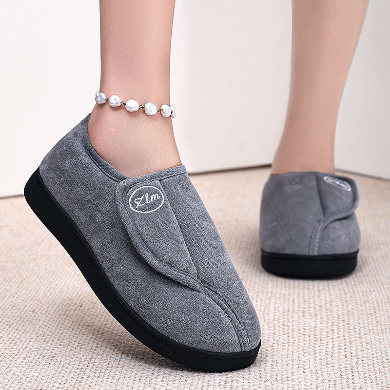 Women's Cotton Shoes Thickened Velvet Thermal Booties